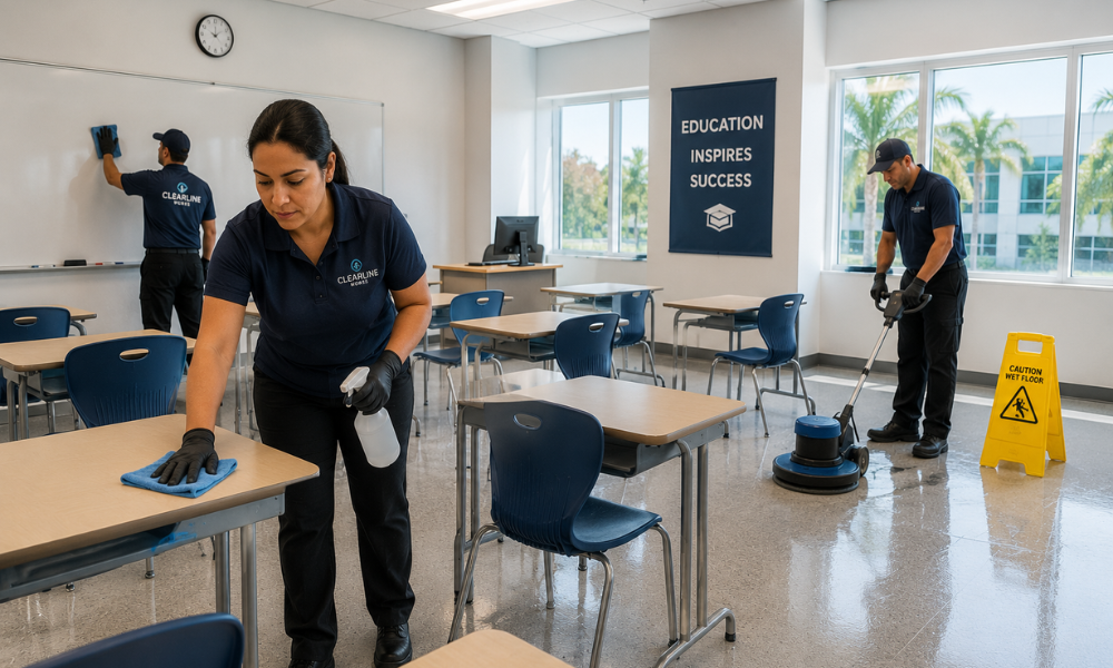 School Cleaning in Maimi